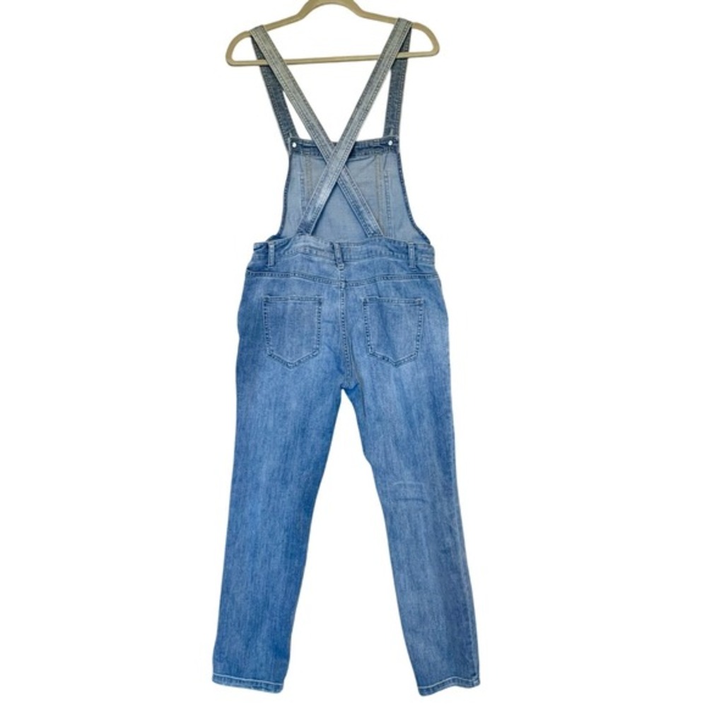 Vintage Free People Bib Overalls Size 28 Blue Denim - Picture 3 of 4